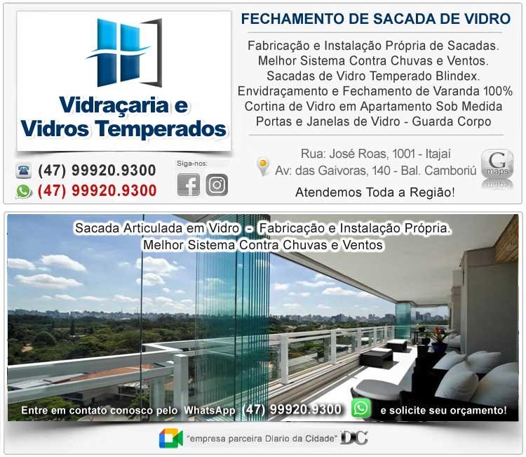 Guarda-corpo de Vidro Temperado Balneário Camboriú